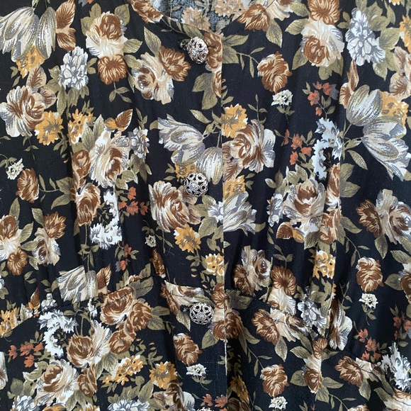 Vintage floral dress - Picture 2 of 4